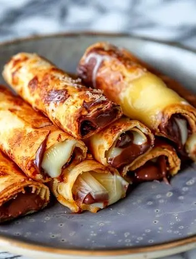 A vendor rolls crispy marquesitas filled with Nutella and cheese — a beloved Sayulita street dessert blending local flavor, aroma, and evening charm.